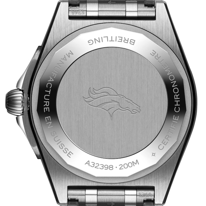 Breitling Chronomat GMT 40 Denver Broncos Limited Edition Mens Watch