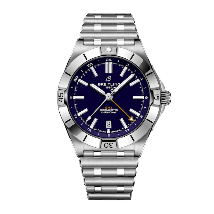 Breitling Chronomat GMT 40 Baltimore Ravens Limited Edition Mens Watch
