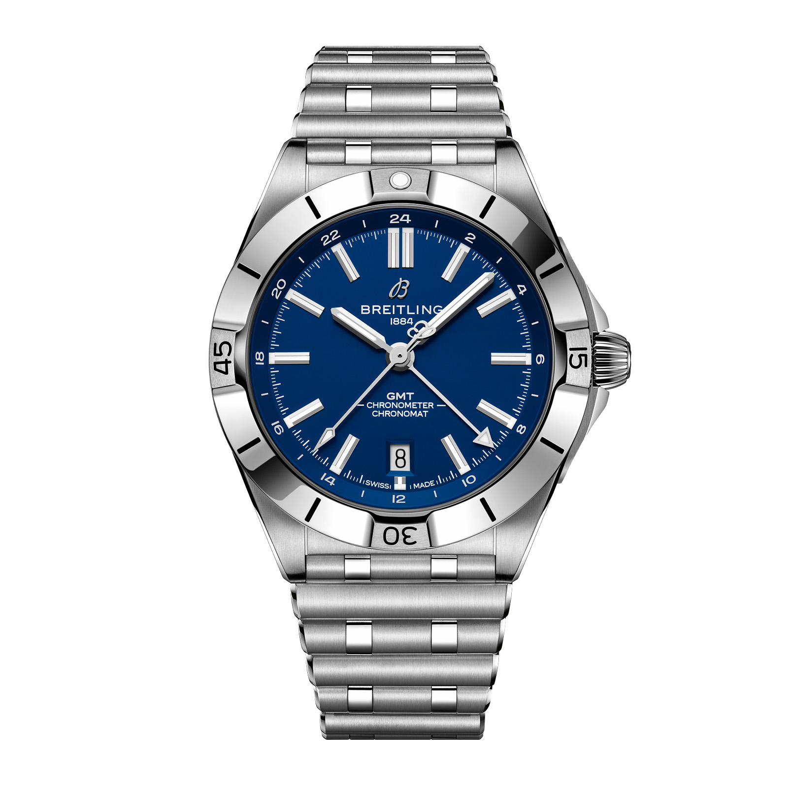 Breitling Chronomat GMT 40 Indianapolis Colts Limited Edition Mens Watch Breitling Chronomat GMT 40 Indianapolis Colts Limited Edition Mens Watch