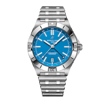 Breitling Chronomat GMT 40 Carolina Panthers Limited Edition Mens Watch