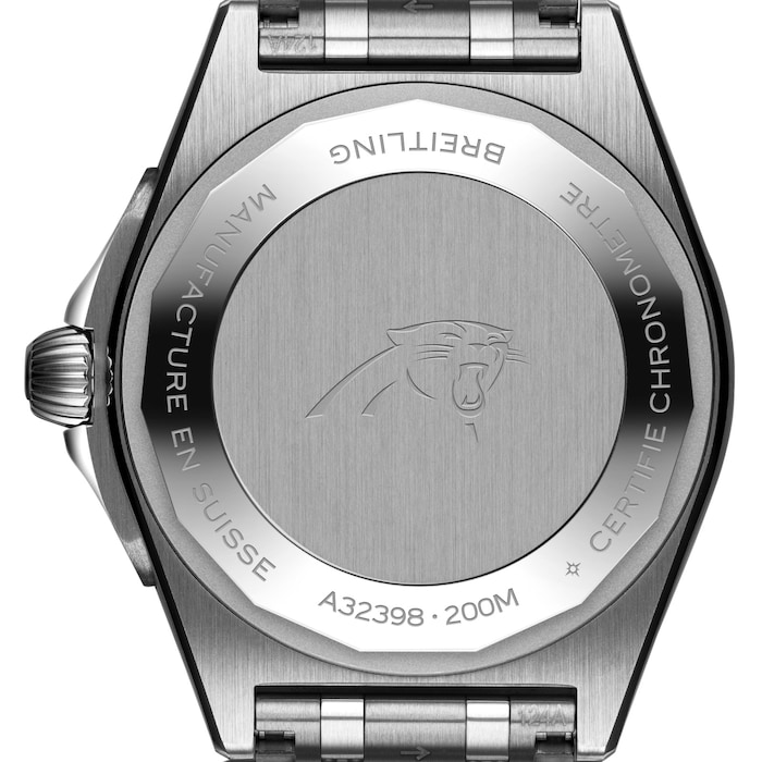 Breitling Chronomat GMT 40 Carolina Panthers Limited Edition Mens Watch