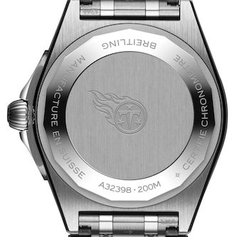 Breitling Chronomat GMT 40 Tennessee Titans Limited Edition Mens Watch