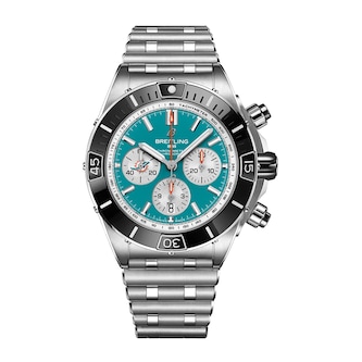 Breitling Super Chronomat B01 44 Miami Dolphins Limited Edition Mens Watch