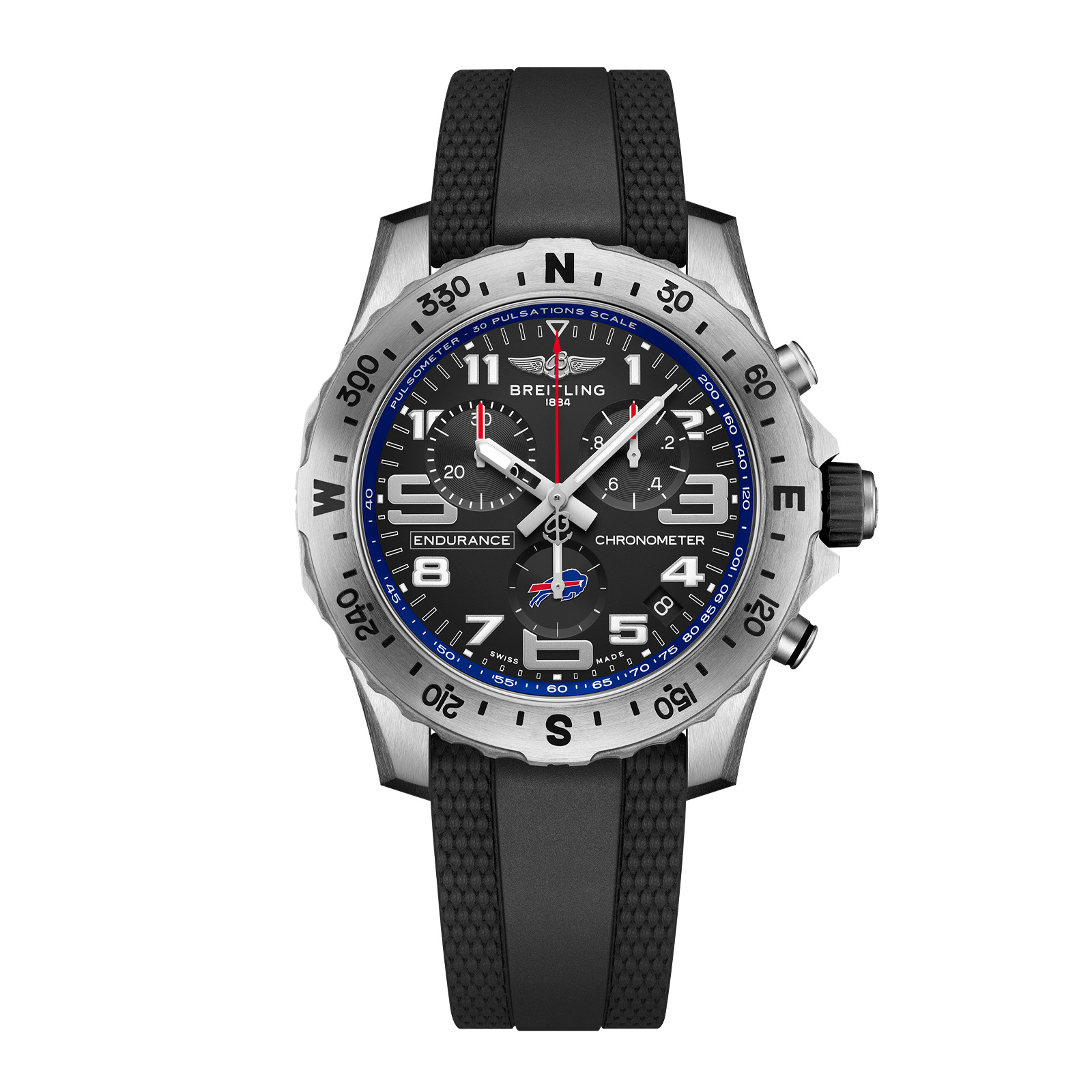 Breitling Endurance Pro 44 Buffalo Bills Limited Edition Mens Watch