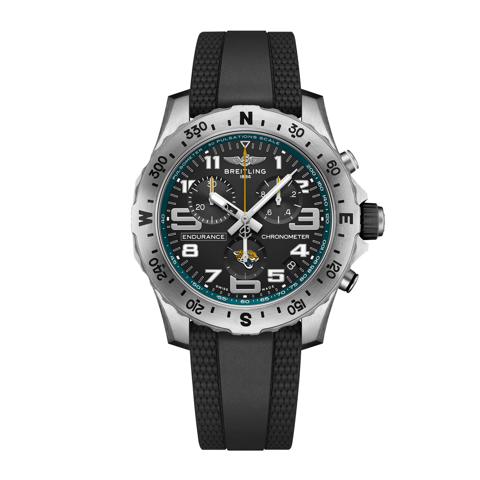 Breitling Endurance Pro 44 Jacksonville Jaguars Limited Edition Mens Watch