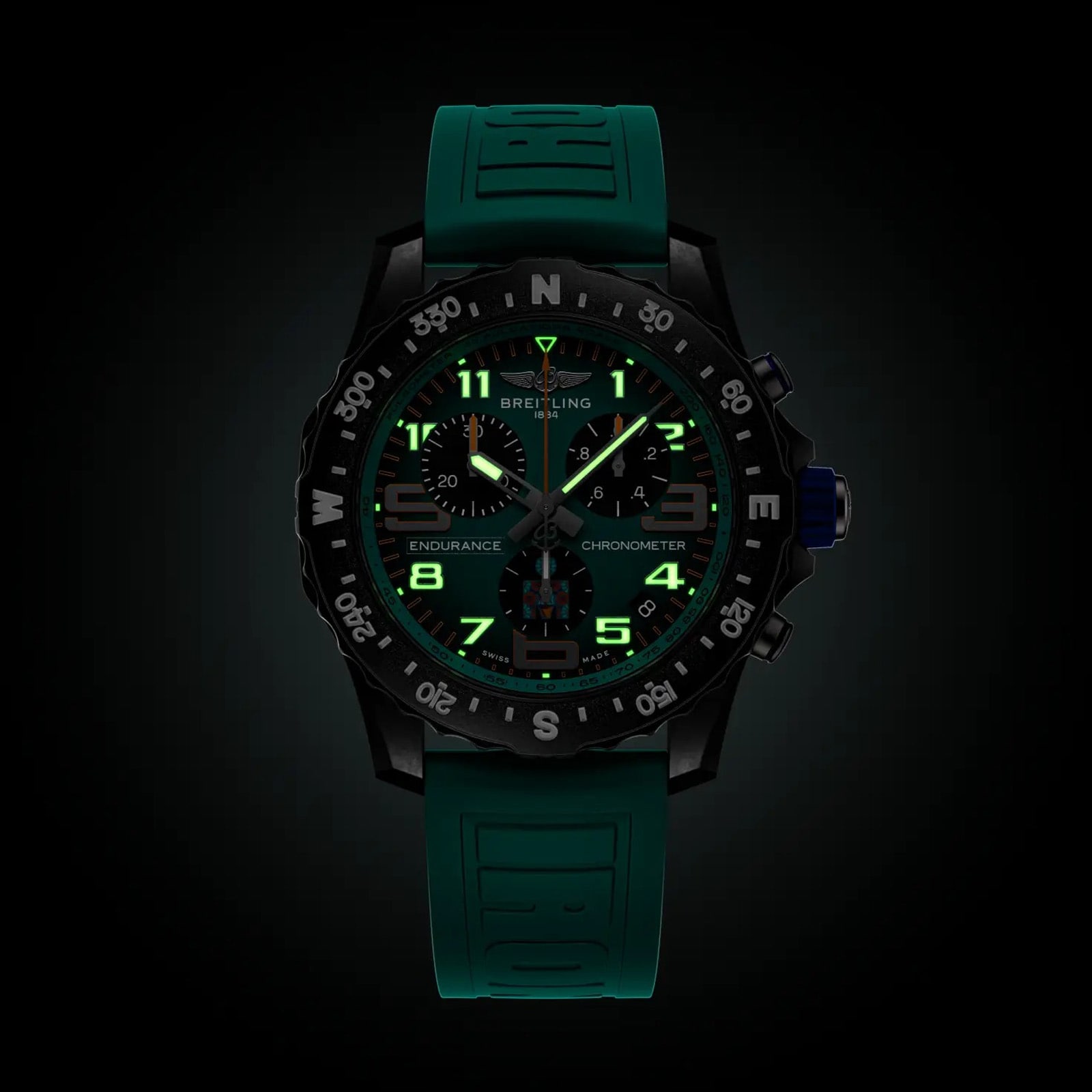 Breitling Professional Endurance Pro IRONMAN® 70.3 World Championship 2025 Limited Edition Quartz 44mm Mens Watch Turquoise