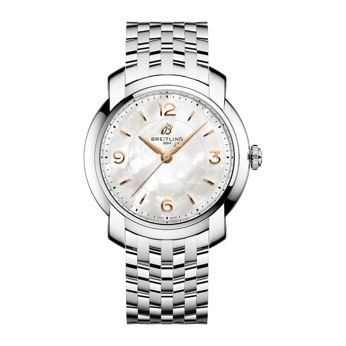 Breitling Lady Premier 32mm Ladies Watch Mother Of Pearl