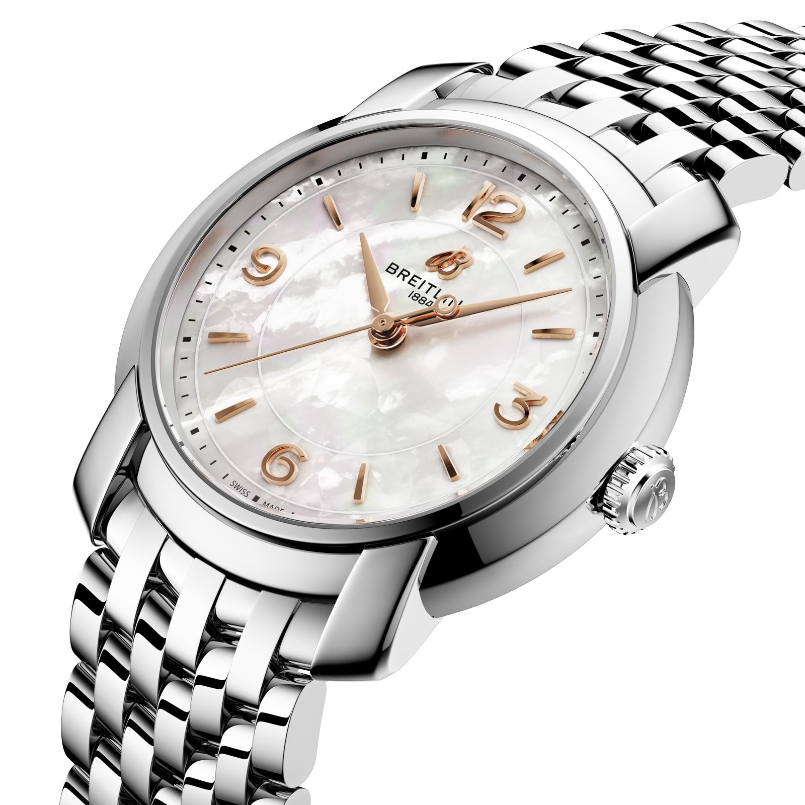 Breitling Lady Premier 32mm Ladies Watch Mother Of Pearl