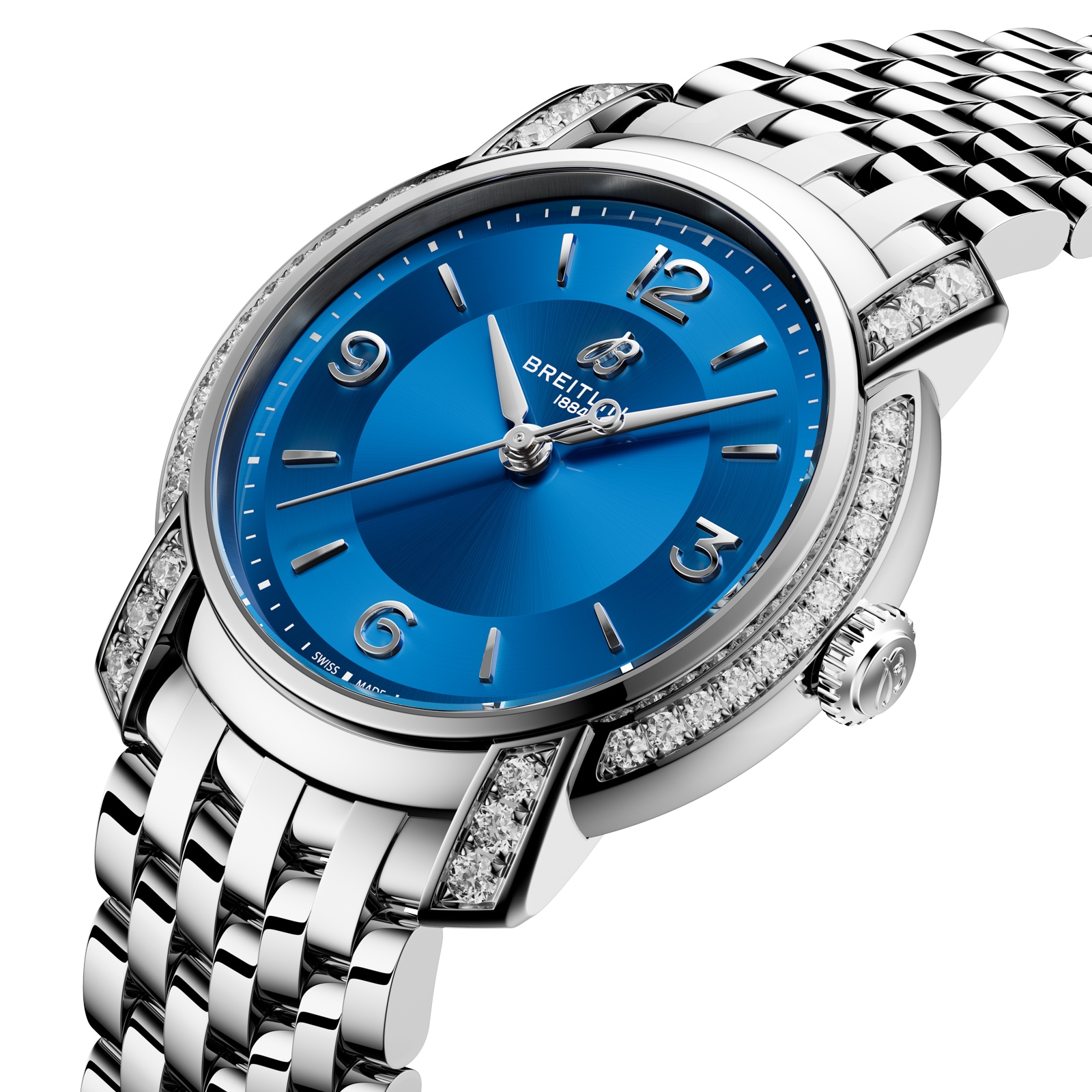 Breitling Lady Premier 32mm Ladies Watch Blue Breitling Lady Premier 32mm Ladies Watch Blue
