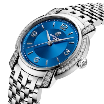 Breitling Lady Premier 32mm Ladies Watch Blue