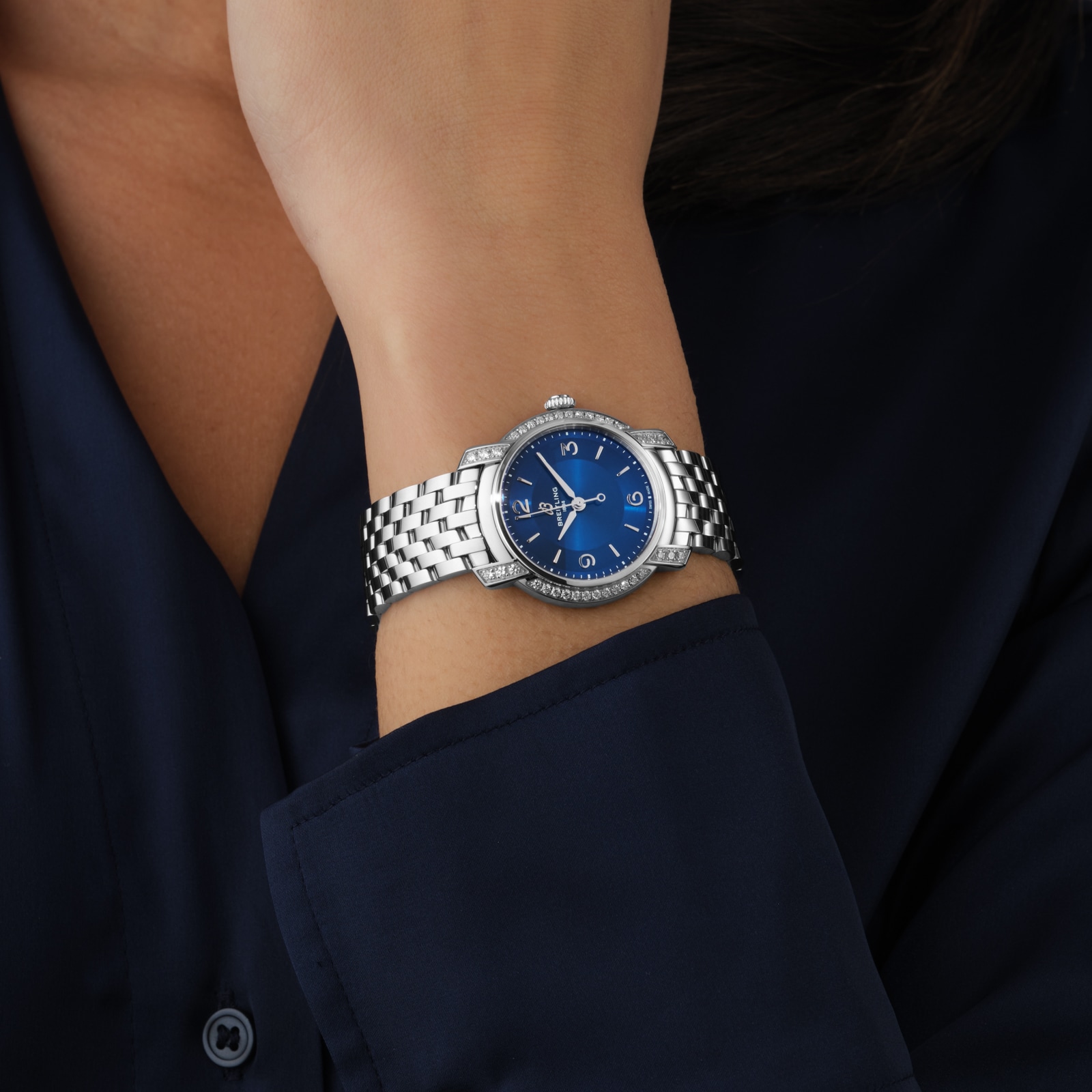 Breitling Lady Premier 32mm Ladies Watch Blue Breitling Lady Premier 32mm Ladies Watch Blue