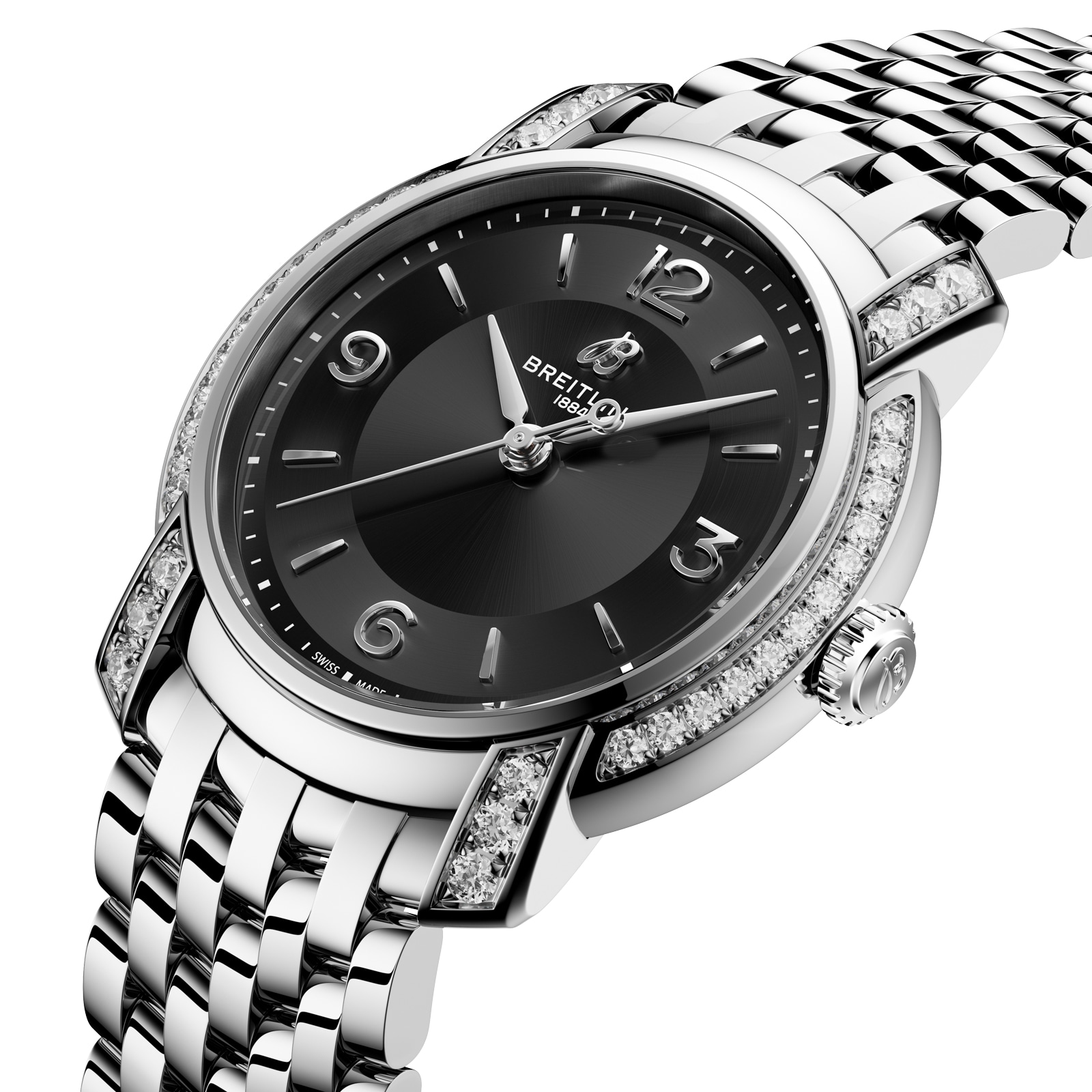 Breitling Lady Premier 32mm Ladies Watch Black Breitling Lady Premier 32mm Ladies Watch Black