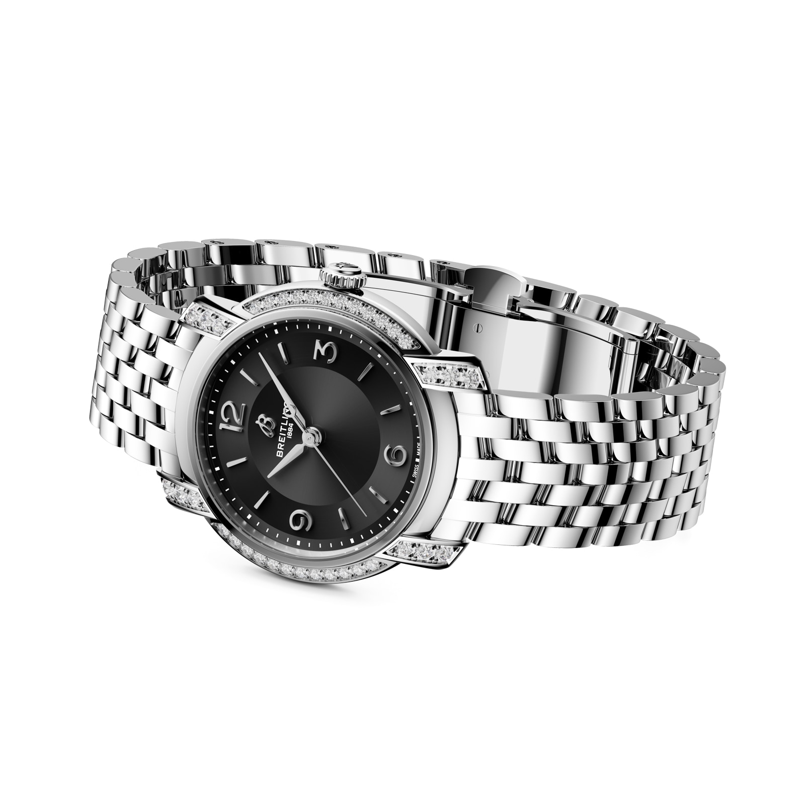 Breitling Lady Premier 32mm Ladies Watch Black Breitling Lady Premier 32mm Ladies Watch Black