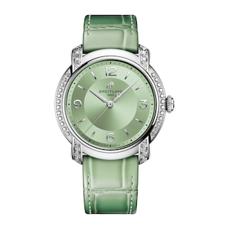 Breitling Lady Premier 36mm Ladies Watch Green