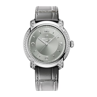 Breitling Lady Premier 36mm Ladies Watch Grey