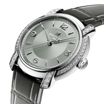 Breitling Lady Premier 36mm Ladies Watch Grey