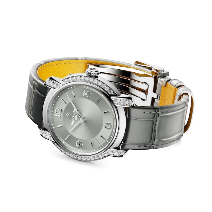 Breitling Lady Premier 36mm Ladies Watch Grey