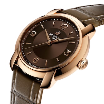 Breitling Lady Premier 36mm Ladies Watch Brown