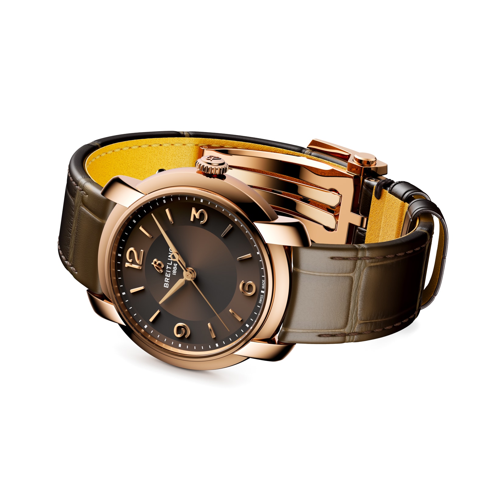 Breitling Lady Premier 36mm Ladies Watch Brown Breitling Lady Premier 36mm Ladies Watch Brown