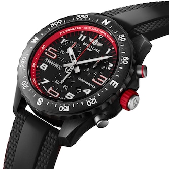 Breitling Endurance Pro 44mm Unisex Watch Black Red