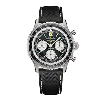 Breitling Navitimer B01 Chronograph Aston Martin Aramco Formula One Team 43mm Mens Watch Black