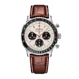 Breitling Navitimer B01 Chronograph 43mm Mens Watch Cream