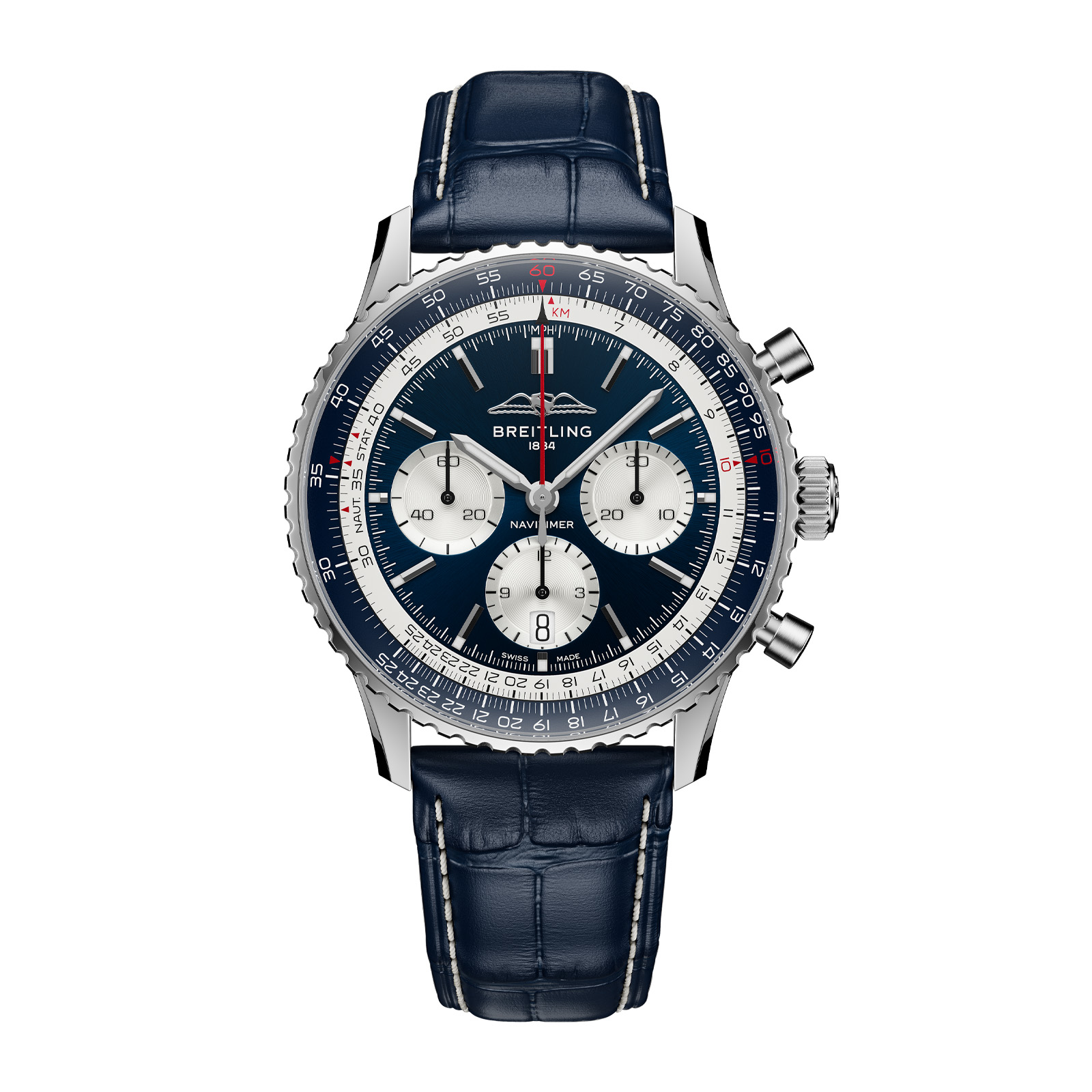 Breitling Navitimer B01 Chronograph Tribute to Concorde Limited Edition 43mm Mens Watch Navy Breitling Navitimer B01 Chronograph Tribute to Concorde Limited Edition 43mm Mens Watch Navy