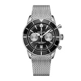 Breitling Superocean Heritage B01 42mm UK Limited Edition Mens Watch Black Stainless Steel