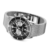 Breitling Superocean Heritage B01 42mm UK Limited Edition Mens Watch Black Stainless Steel
