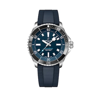 Breitling Superocean Automatic 42mm Limited Edition Mens Watch Blue Rubber The Watches of Switzerland Group Exclusive Breitling Superocean Automatic 42mm Limited Edition Mens Watch Blue Rubber The Watches of Switzerland Group Exclusive
