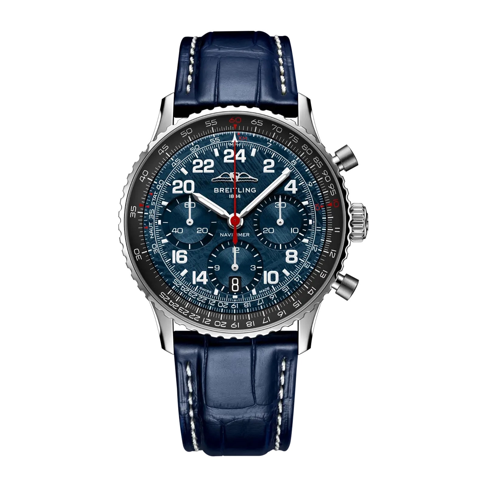Breitling Navitimer B02 Chronograph Cosmonaute ARTEMIS II Limited Edition 41mm Mens Watch Blue