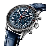 Breitling Navitimer B02 Chronograph Cosmonaute ARTEMIS II Limited Edition 41mm Mens Watch Blue