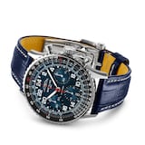 Breitling Navitimer B02 Chronograph Cosmonaute ARTEMIS II Limited Edition 41mm Mens Watch Blue