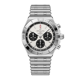 Breitling Chronomat B01 Chronograph 42mm Mens Watch White