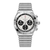 Breitling Chronomat B01 Chronograph 42mm Mens Watch White