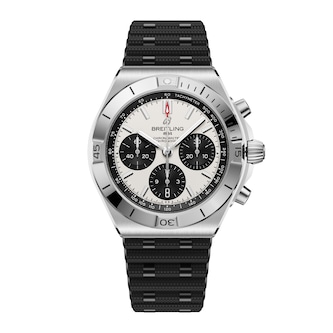 Breitling Chronomat B01 Chronograph 42mm Mens Watch White Rubber Breitling Chronomat B01 Chronograph 42mm Mens Watch White Rubber