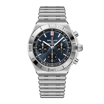 Breitling Chronomat B01 Chronograph 42mm Mens Watch Blue