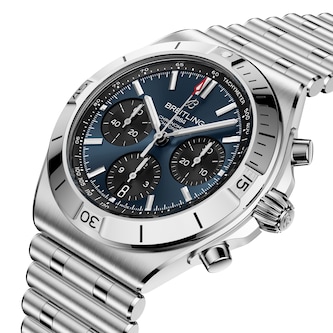Breitling Chronomat B01 Chronograph 42mm Mens Watch Blue