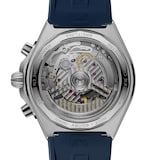 Breitling Chronomat B01 Chronograph 42mm Mens Watch Blue Rubber