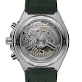 Breitling Chronomat B01 Chronograph 42mm Mens Watch Green Rubber