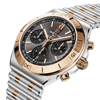 Breitling Chronomat B01 Chronograph 42mm Mens Watch 18k Red Gold Breitling Chronomat B01 Chronograph 42mm Mens Watch 18k Red Gold