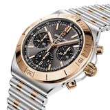 Breitling Chronomat B01 Chronograph 42mm Mens Watch 18k Red Gold