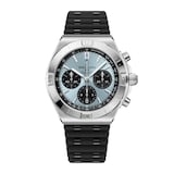 Breitling Chronomat B01 Chronograph 42mm Mens Watch Ice Blue Rubber