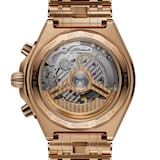 Breitling Chronomat B01 Chronograph 42mm Mens Watch 18k Red Gold