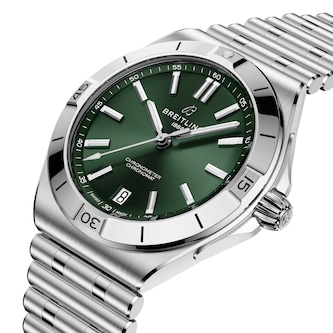 Breitling Chronomat B31 40mm Mens Watch Green