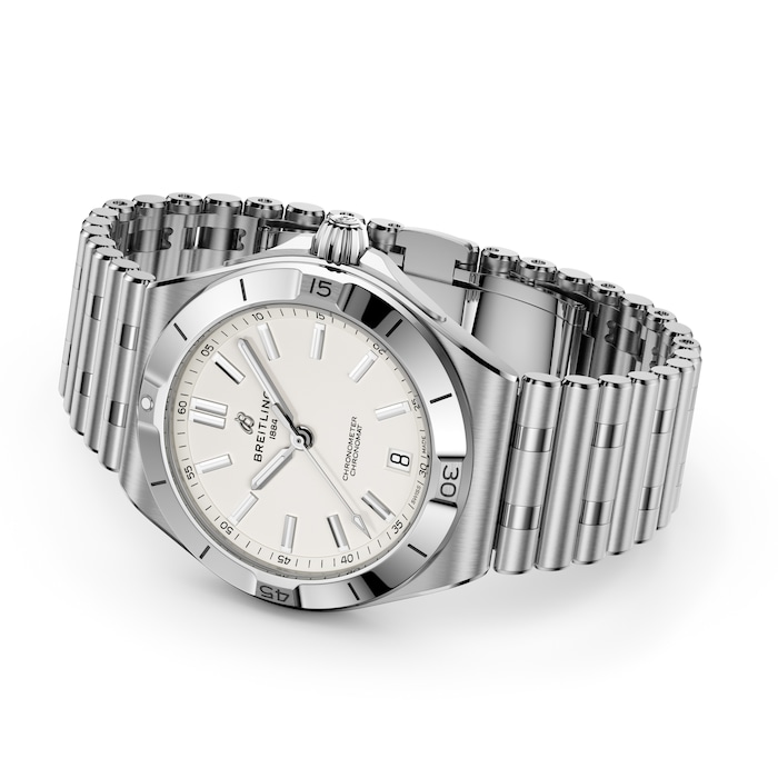 Breitling Chronomat B31 40mm Mens Watch White