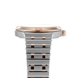 Breitling Chronomat Automatic 36mm Ladies Watch 18k Red Gold Mother Of Pearl
