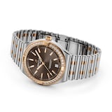 Breitling Chronomat Automatic 36mm Ladies Watch 18k Red Gold Brown