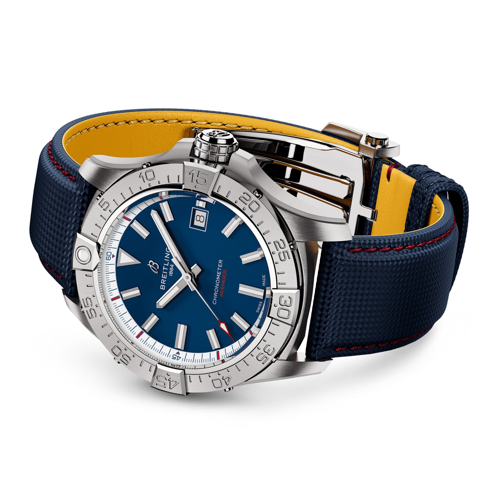 Breitling Avenger Automatic 42mm Limited Edition Mens Watch Blue