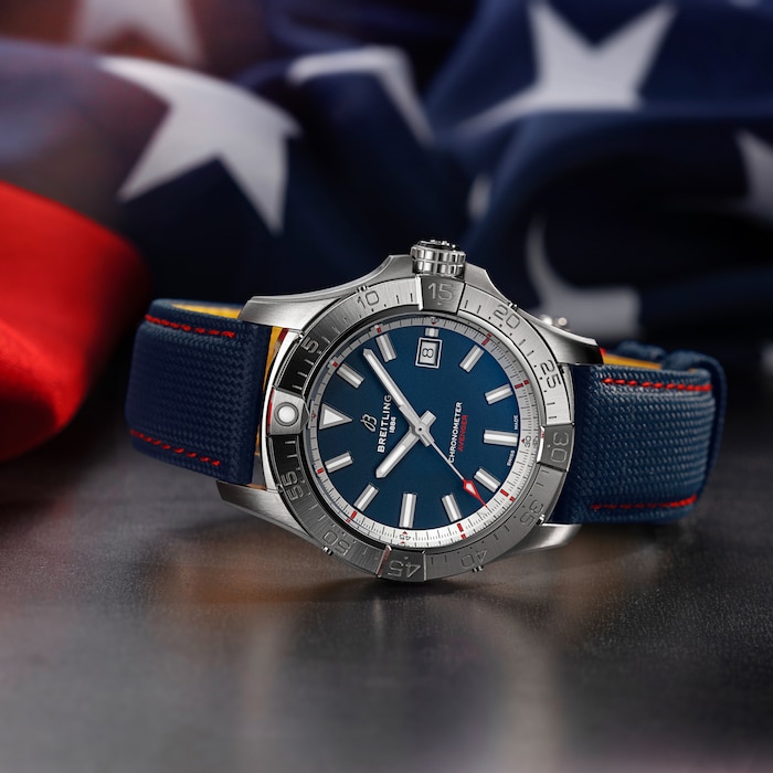 Breitling Avenger Automatic 42mm Limited Edition Mens Watch Blue